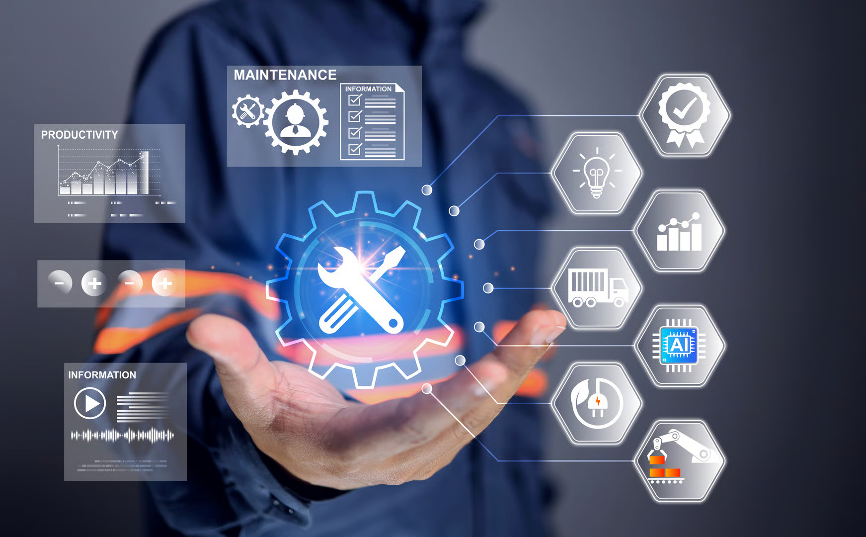 Sikkerhed og vedligehold illustration